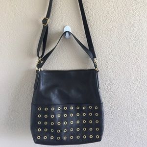Fossil Crossbody/Shoulder Bag Leather Black